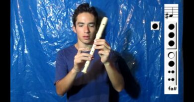 fa Sostenido Grave en Flauta