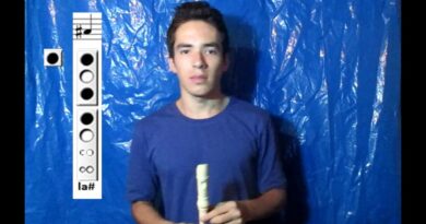 la Sostenido Grave en Flauta