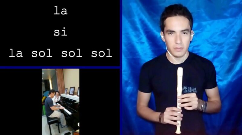 Himno de Alegría en Flauta Dulce