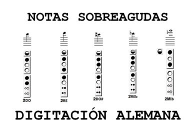 Notas Sobreagudas de Flauta Dulce