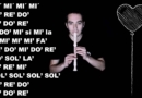 Mi Bebito Fiu Fiu, en Flauta Dulce, con Notas Musicales